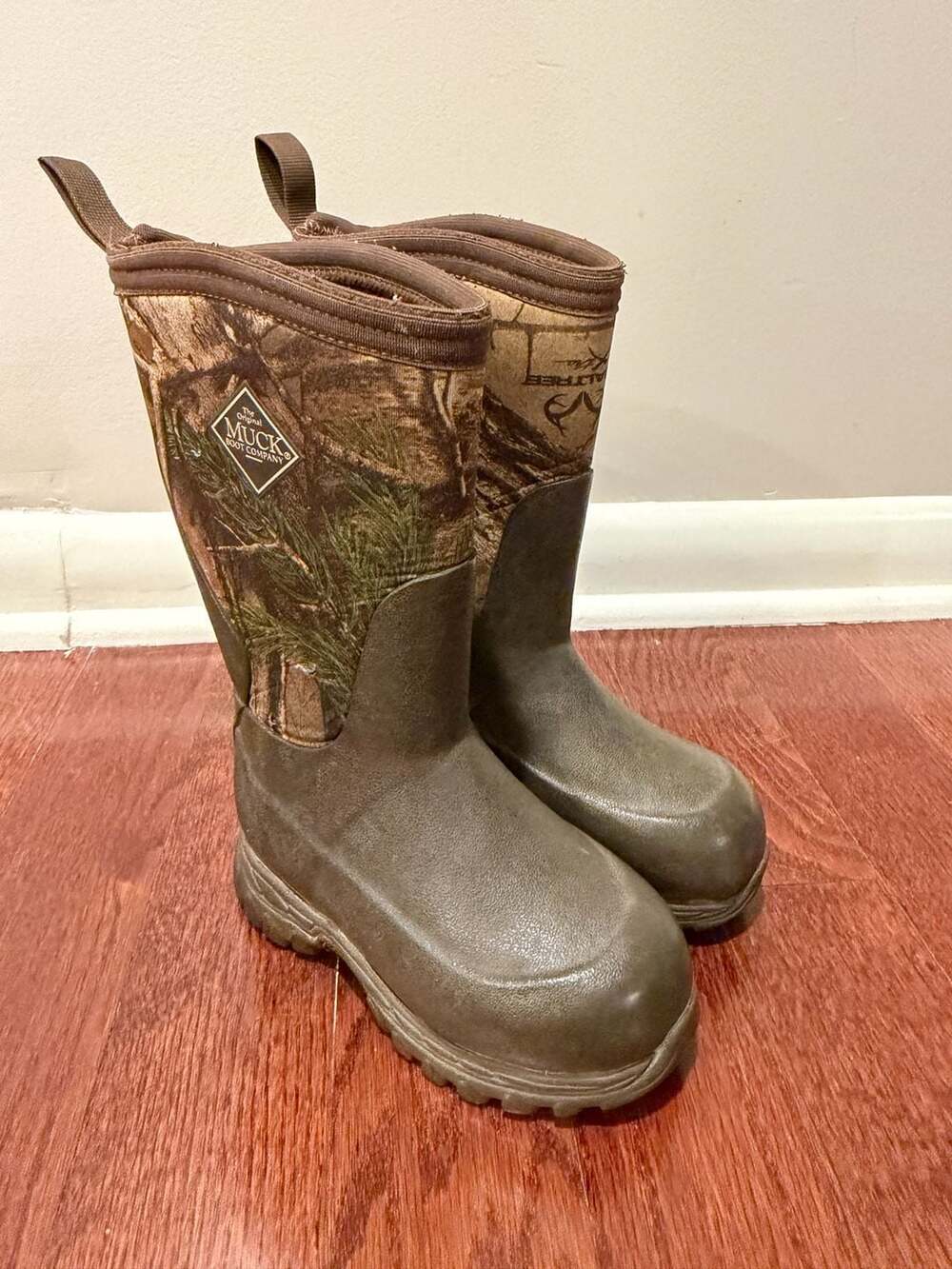 The Original Muck Boot Company Kid's Rugged II Realtree Xtra Size 10